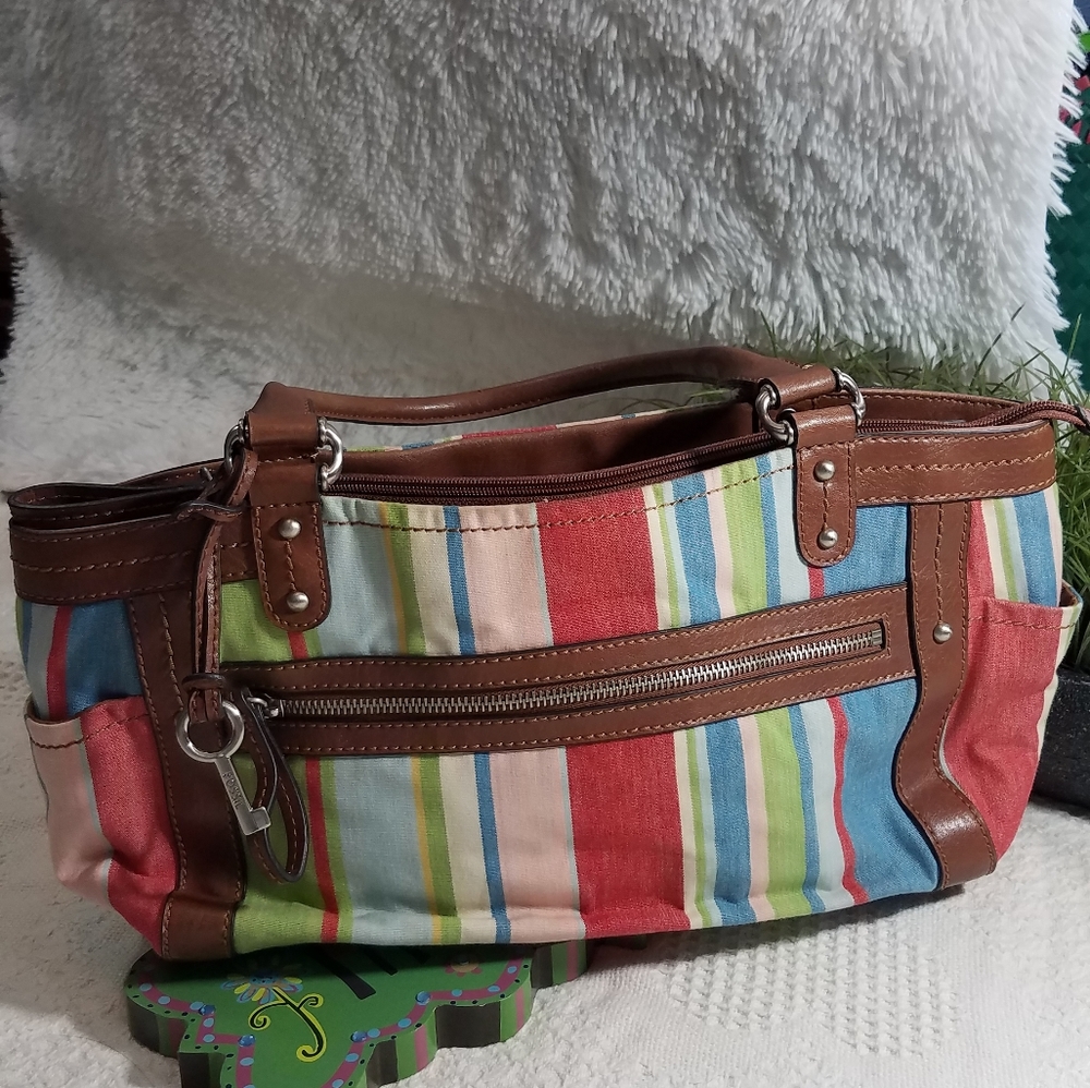Fossil Canvas Bag - image 3